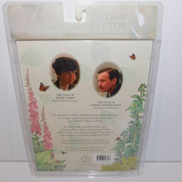 Beatrix Potter The Tales of Peter Rabbit  Read Along Book CD NEW Ewan McGregor - Picture 5 of 6